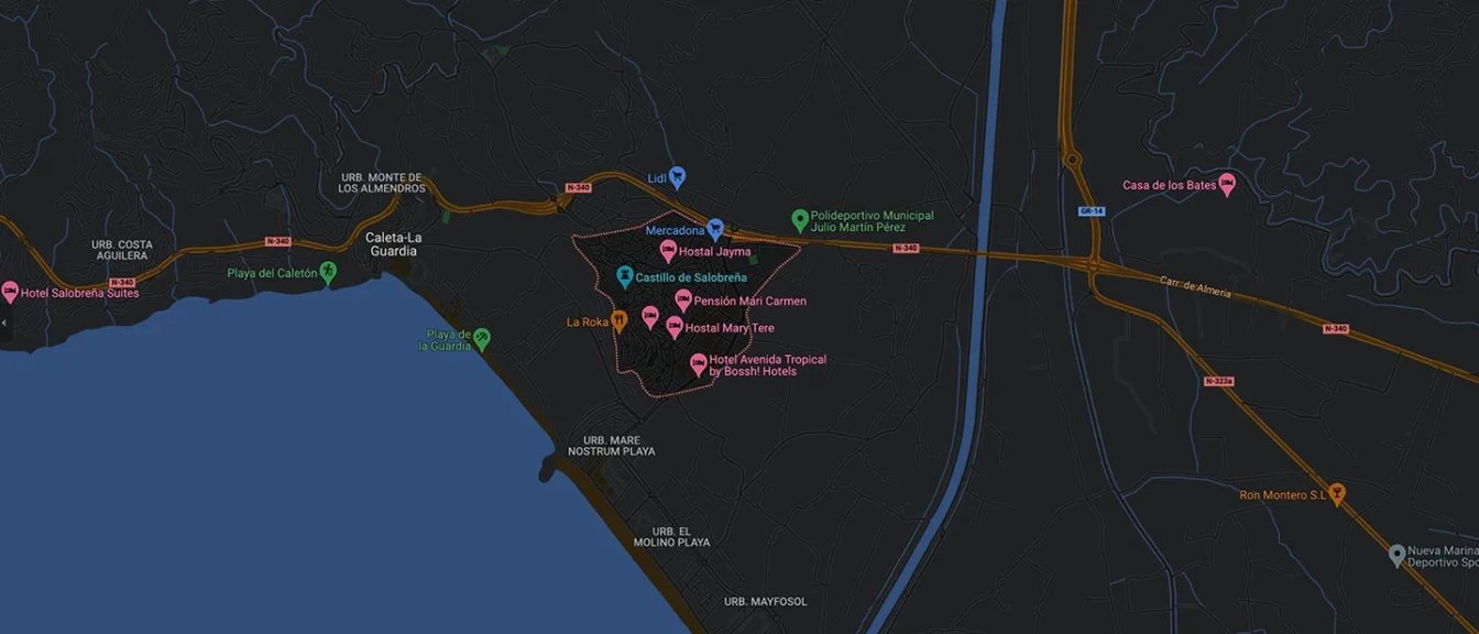 Localización de Arquicostasur en Google Maps